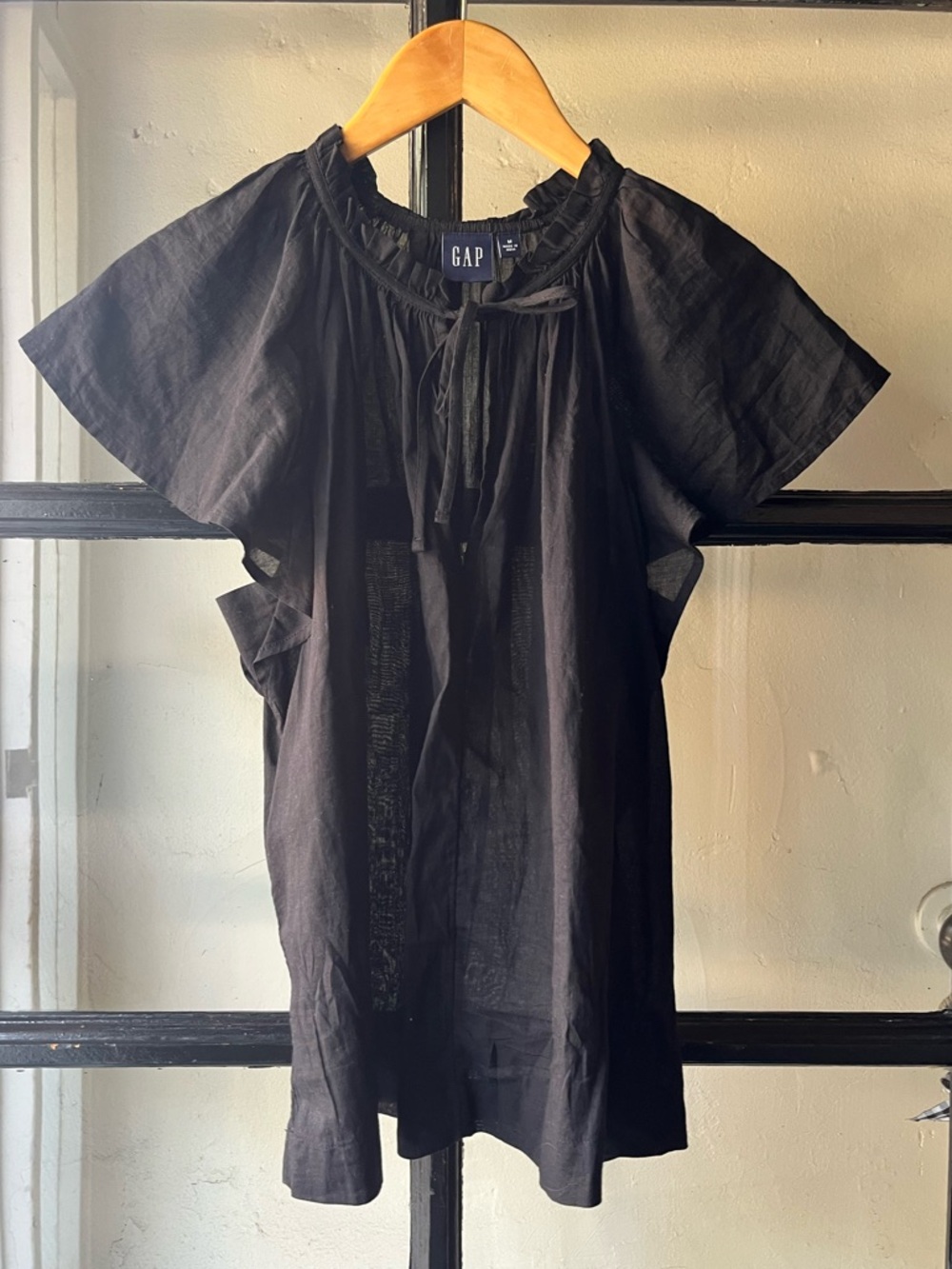 GAP Lightweight Black Blouse